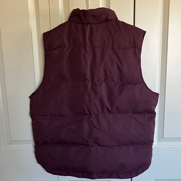 St. John's Bay Deep Burgundy Vest - Picture 2 of 5